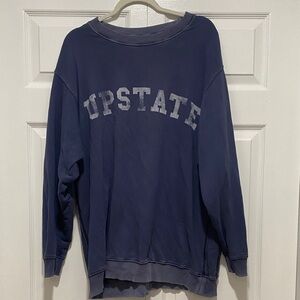 Blue 'Upstate' Sweatshirt Aerie